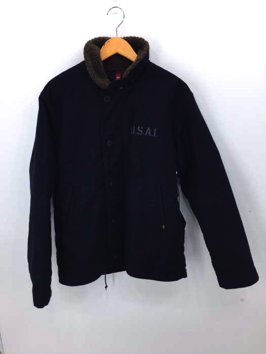 ALPHA INDUSTRIES（アルファインダストリーズ） デッキジャケット メンズ アウター