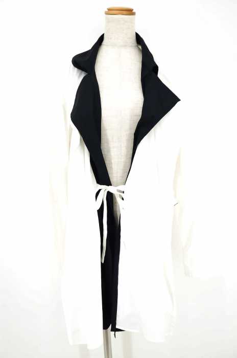 LIMI feu (リミフゥ) アシンメトリーバイカラーシャツ レディース トップス