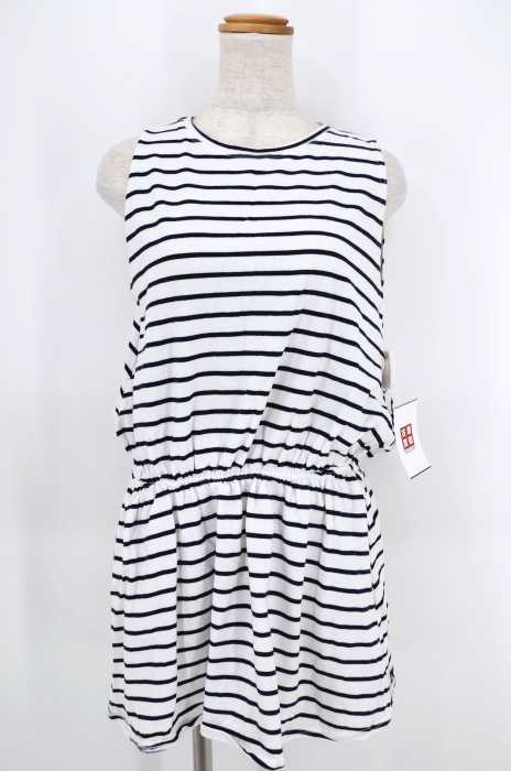 ZARA （ザラ） ノースリーブボーダーワンピ レディース ワンピース