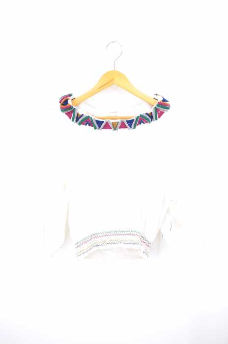 Ciaopanic （チャオパニック） 刺繍2WAY ブラウス レディース トップス