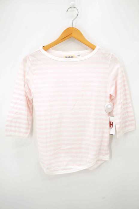 BEAMS BOY （ビームスボーイ） ボーダー ボートネック7分袖 レディース トップス