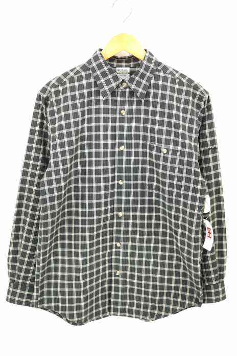 Columbia （コロンビア） TITANIUM  チェック柄ボタンシャツ メンズ トップス