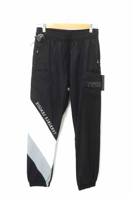 DIET BUTCHER SLIM SKIN（ダイエットブッチャースリムスキン） Embroidery Nylon Pants メンズ パンツ
