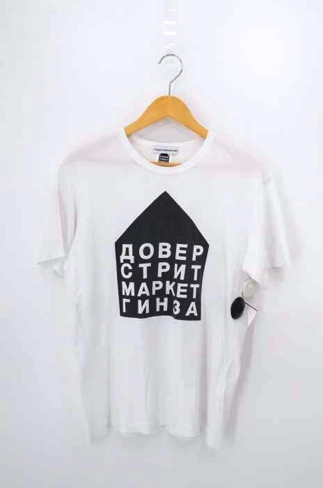 Gosha Rubchinskiy(ゴーシャラブチンスキー) DOVER STREET MARKET ロゴTシャツ メンズ トップス