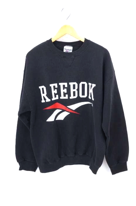 Reebok（リーボック） 90S USA製 ロゴプリントスウェット メンズ トップス