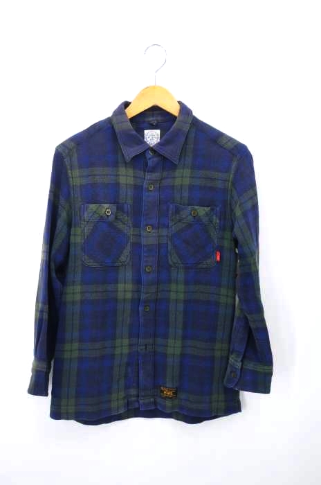 WTAPS（ダブルタップス） コットンボタンチェックシャツ メンズ トップス