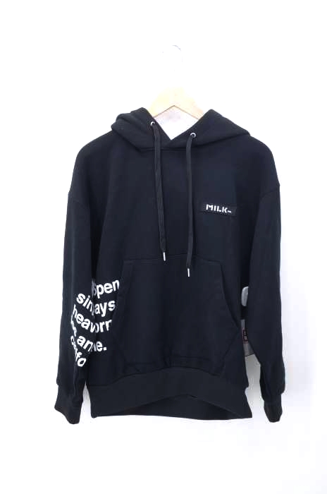 MILKFED.（ミルクフェド） PRINTED MESSAGE HOODIE レディース トップス