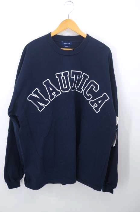 NAUTICA（ノーティカ） 21SS “TOO HEAVY” Arch Logo L/S Tee メンズ トップス