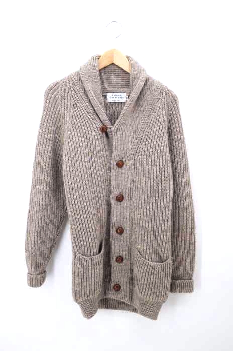 James Charlotte（ジェームスシャルロット） 総柄ショールカーラー カーディガン メンズ トップス