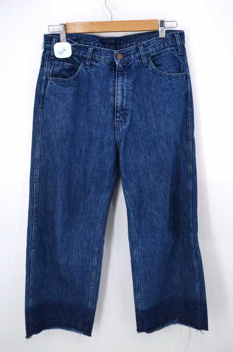 UNUSED （アンユーズド） カットオフ ワイド メンズ パンツ