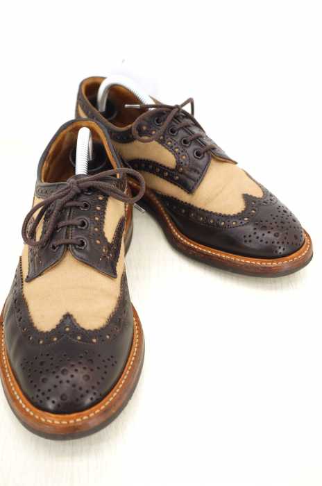 Tricker's（トリッカーズ） M6973K BOWOOD キルト付きウィングチップ メンズ シューズ