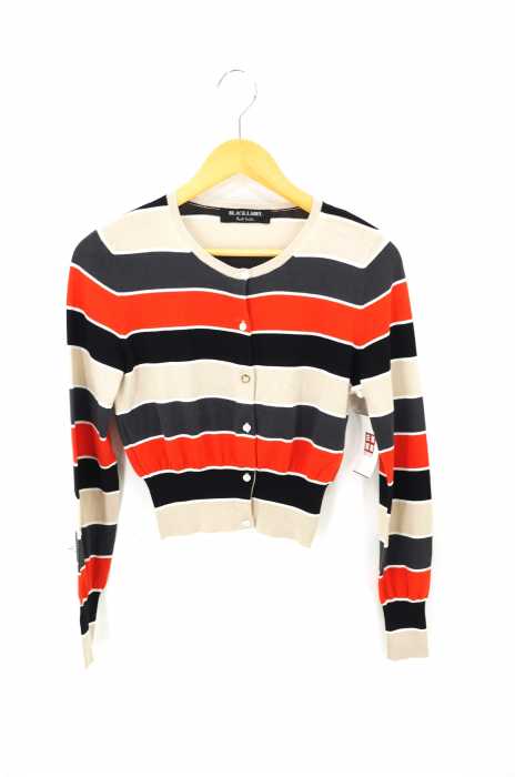 Paul Smith BLACK （ポールスミスブラック） ボーダーカーディガン レディース トップス