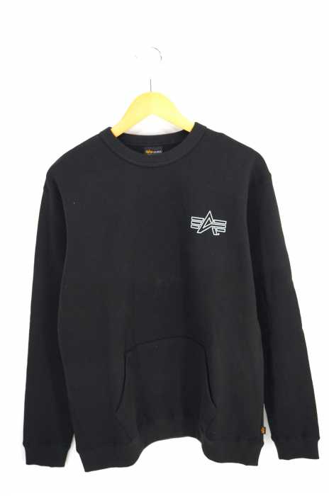 ALPHA INDUSTRIES （アルファインダストリーズ） ALPHA USA クルーネック スウェットシャツ メンズ トップス