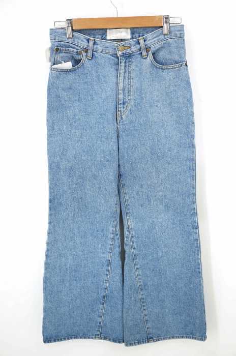 PLAGE (プラージュ) 13.5oz フレアーデニムパンツ レディース パンツ