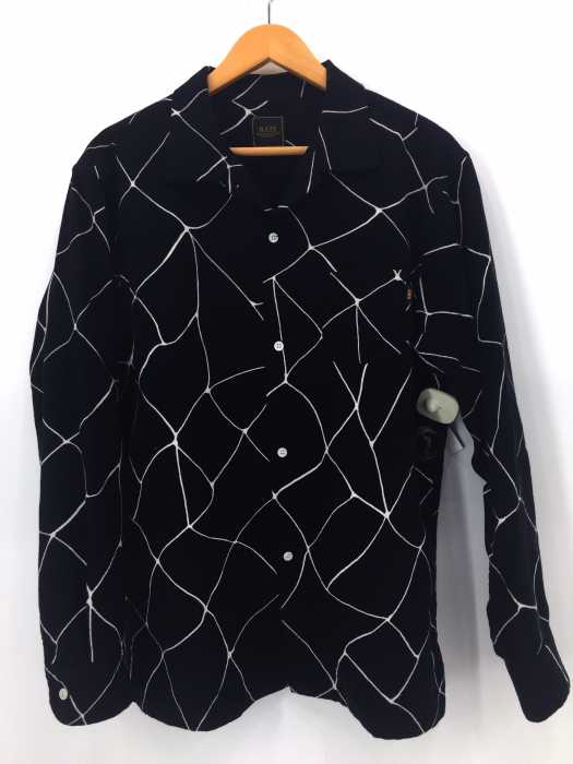 RATS （ラッツ） SPIDERWEB PRINT FLANNEL SHIRT メンズ トップス