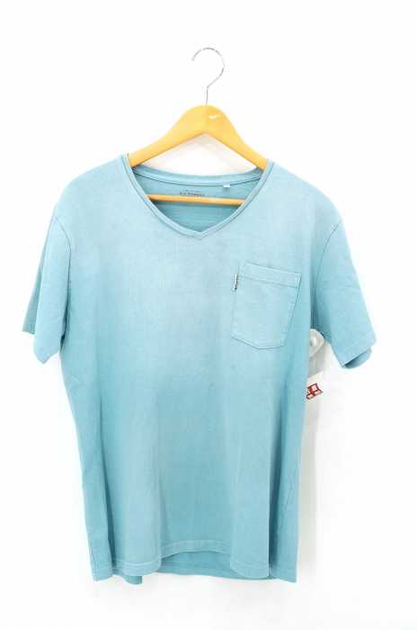 H.R.MARKET（ハリウッドランチマーケット） コットンVネック ポケットTEE メンズ トップス