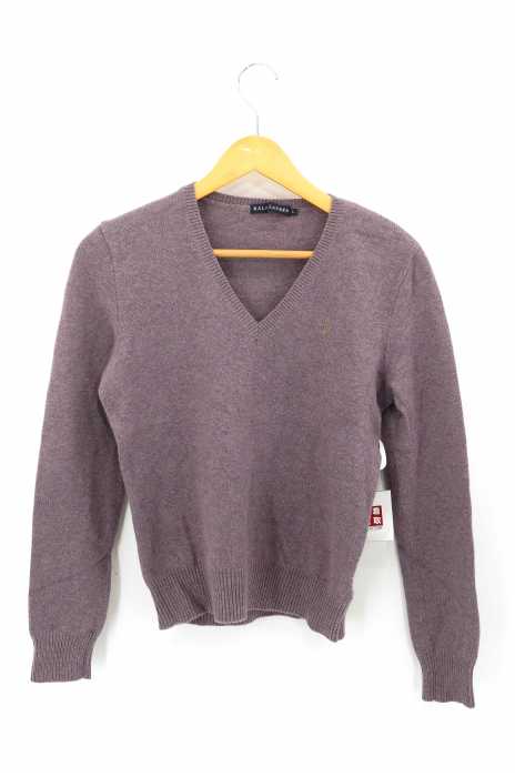 RALPH LAUREN (ラルフローレン) カシミヤ混Vネックニット レディース トップス
