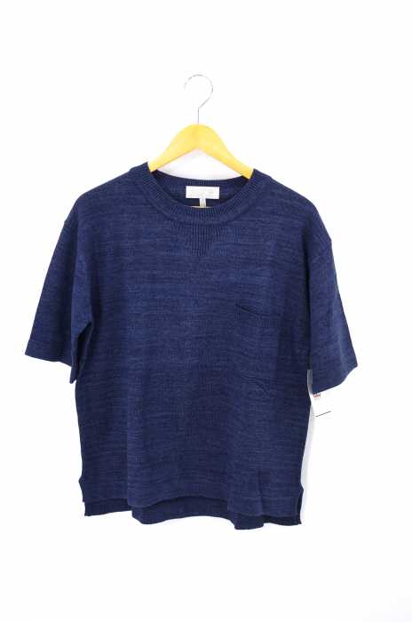 A(LefRUDE)E(アレフルード) リネン混 クルーネックTシャツ メンズ トップス