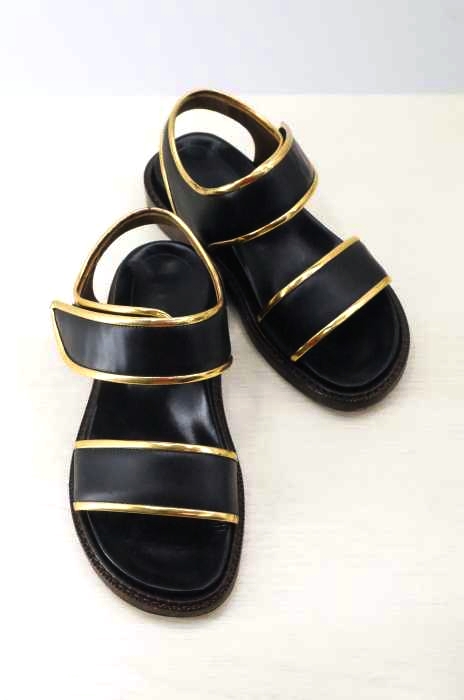 MARNI（マルニ） ストラップ切替レザーサンダル レディース シューズ