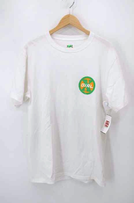 X-girl（エックスガール） 両面プリントクルーネックTシャツ レディース トップス