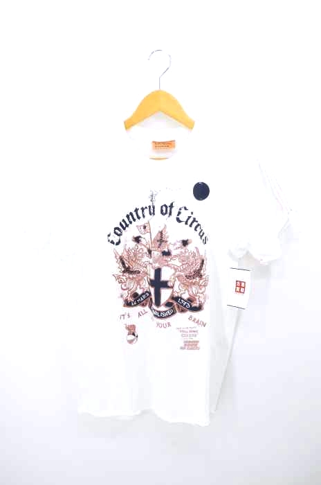 ASPENBERG SOUVENIR（アスペンバーグスーベニア） デザインプリントクルーネックTシャツ メンズ トップス