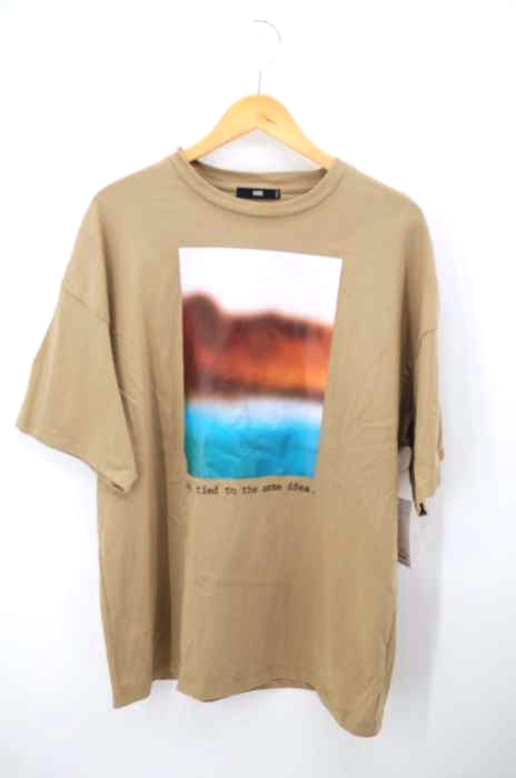 HARE（ハレ） グラデーションプリントTシャツ メンズ トップス