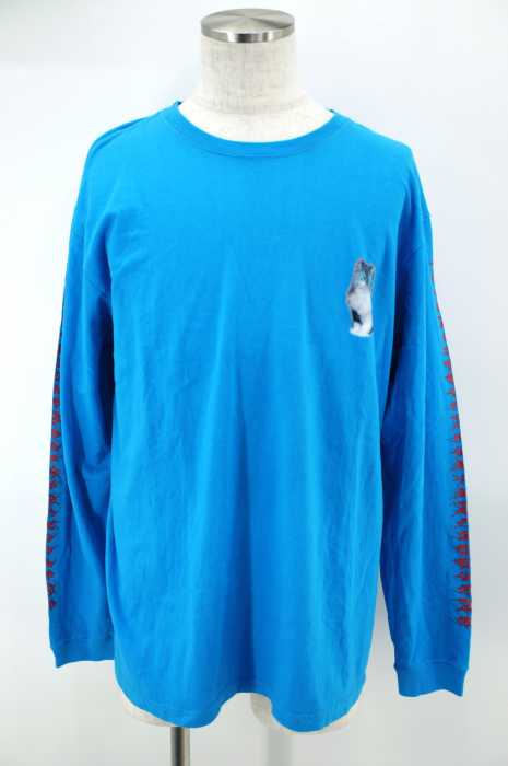 SUB-AGE (サベージ) 袖プリント T-SHIRT L/S メンズ トップス