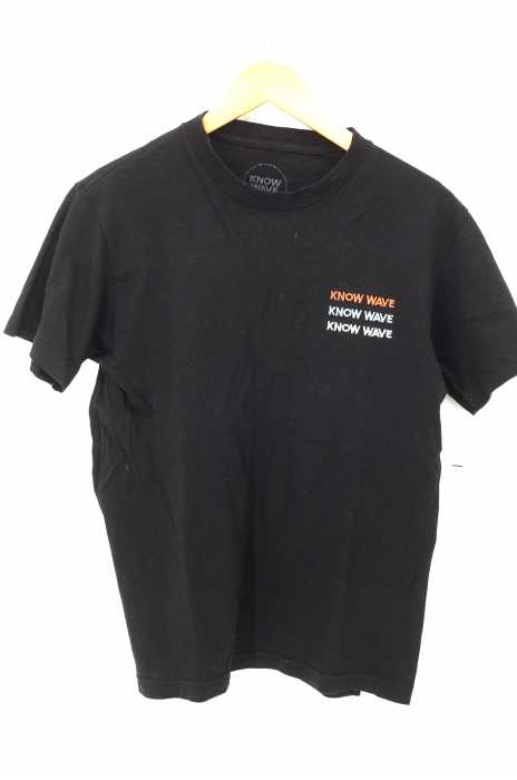 KNOW WAVE(ノーウェーブ) Up By Three Embroidered T メンズ トップス