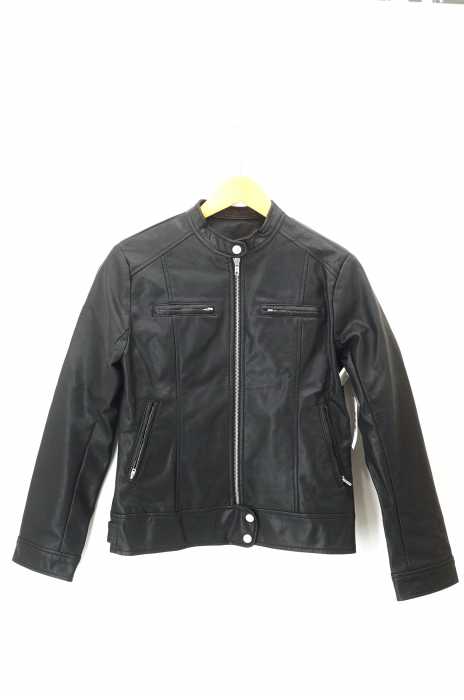 Riche Glamour（リシェグラマー） フェイクレザーライダースジャケット レディース アウター