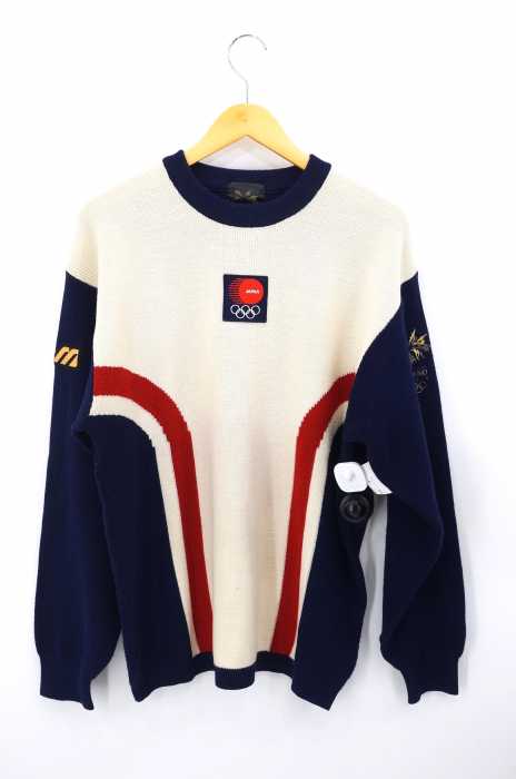 USED古着  （ユーズドフルギ） 98年 デザインニット メンズ トップス