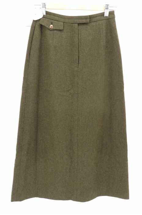 AQUASCUTUM （アクアスキュータム） ウールロングスカート レディース スカート