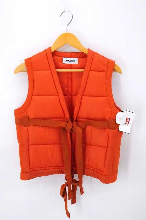 AMBUSH （アンブッシュ） 19AW NYLON PADDED VEST パデッドシェル ジレ 中綿ベスト メンズ トップス