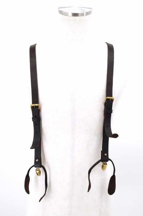 vasco（ヴァスコ） LEATHER SUSPENDER メンズ ファッション雑貨
