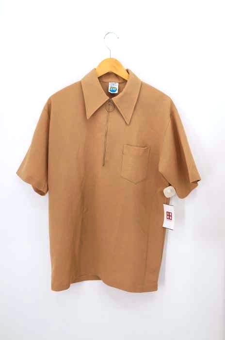 Jantzen（ジャンセン） 70S USA製 サークルジップ ハーフジップポロシャツ メンズ トップス