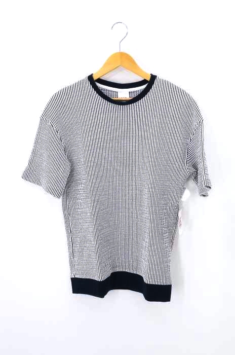 ZARA（ザラ） ストライプ柄スウェットTシャツ メンズ トップス