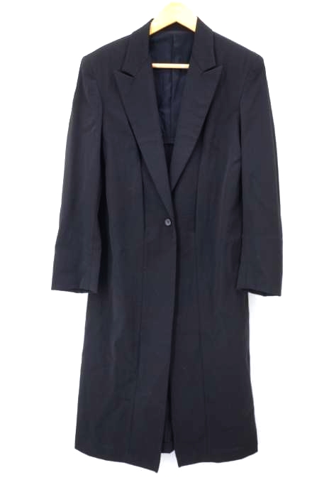 Yohji Yamamoto（ヨウジヤマモト） 90S タックデザインロングチェスターコート レディース アウター