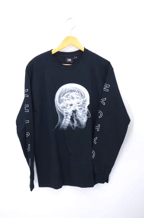 ELVIRA（エルヴィラ） X線 フォトプリント ロングスリーブTシャツ メンズ トップス