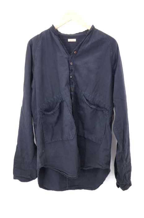 KAPITAL(キャピタル) ブラックブロード バスキアシャツ メンズ トップス
