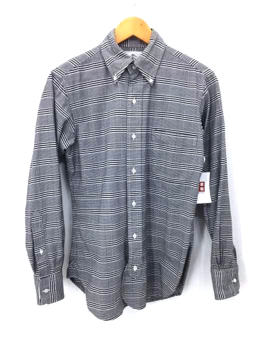 bukht(ブフト) グレンチェックBDシャツ メンズ トップス