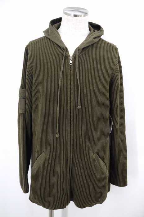 RALPH LAUREN （ラルフローレン） フード切替ニットミリタリー メンズ トップス