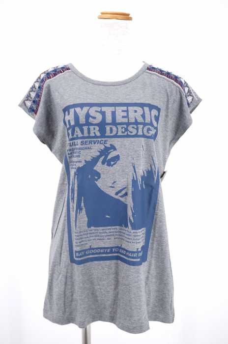 HYSTERIC GLAMOUR （ヒステリックグラマー） レディープリントノースリーブ レディース トップス