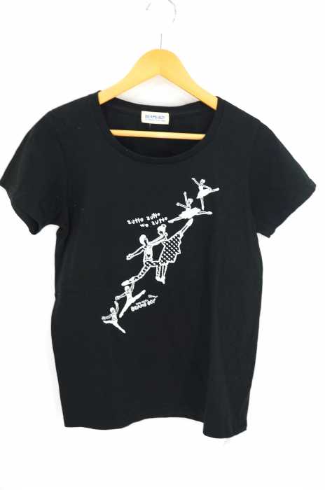 BEAMS BOY (ビームスボーイ) 田渕周平 プリントTシャツ レディース トップス