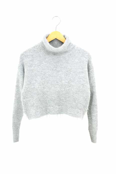 ROSE BUD （ローズバッド） ニット シャツ  ドッキング レディース トップス