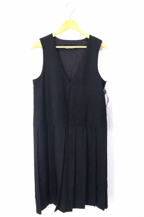 tricot COMME des GARCONS （トリココムデギャルソン） ノースリーブウールギャバワンピース レディース ワンピース