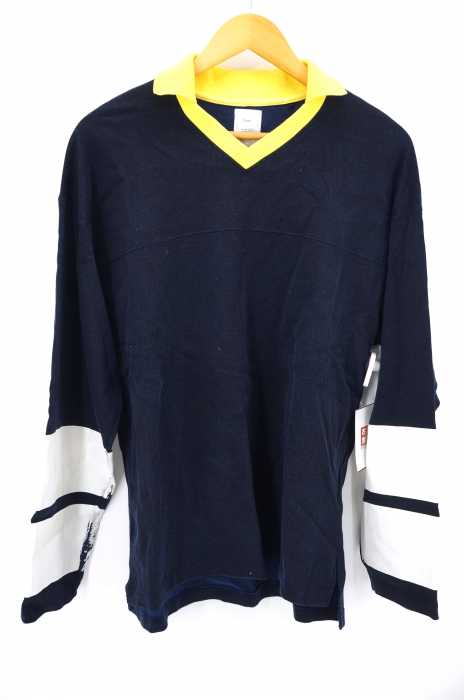 Name. （ネーム） ロングスリーブポロシャツ FOOTBALL TEE メンズ トップス