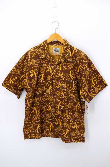 COUNTER CULTURE() 総柄開襟シャツ メンズ トップス