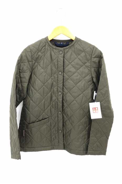 LAVENHAM （ラベンハム） ノーカラーキルティングジャケット レディース アウター