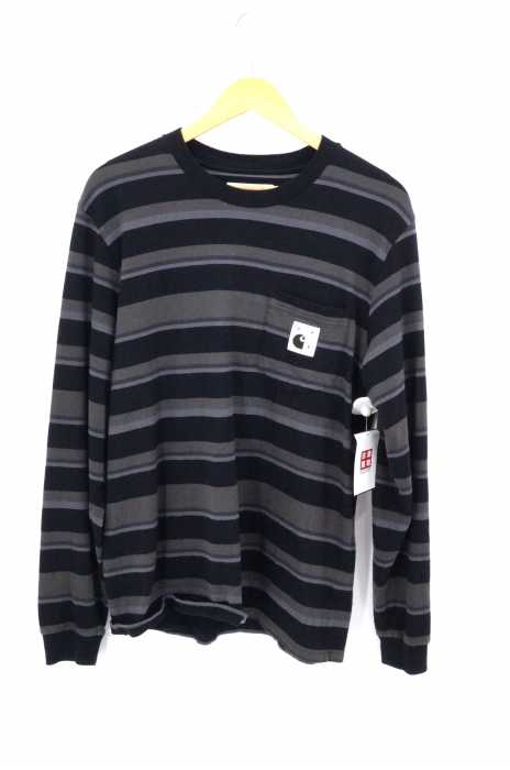 Carhartt(カーハート) PPP ロゴマルチボーダーロングスリーブTシャツ メンズ トップス