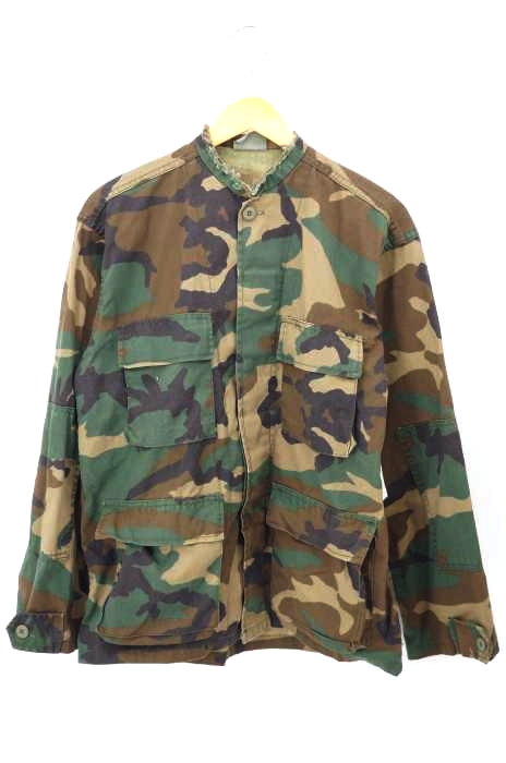 ROTHCO（ロスコ） リメイク カットオフ加工 ウッドランドカモ BDU ミリタリージャケット メンズ アウター