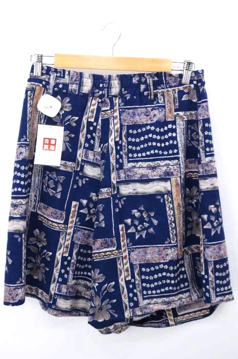 USED古着（ユーズドフルギ） OLD レトロ柄ショートパンツ メンズ パンツ